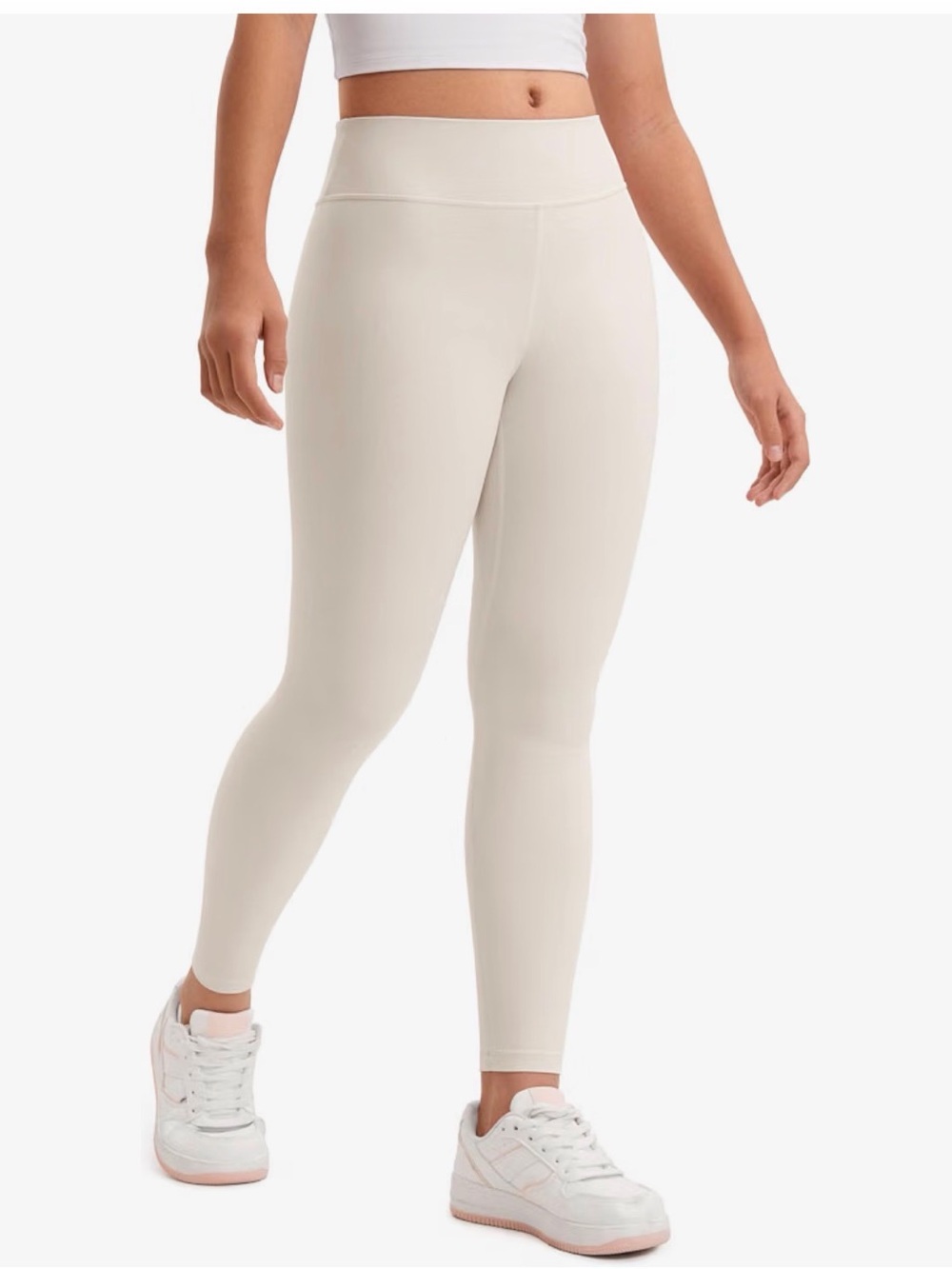 CRZ Butter luxe High-Rise Cream Performance Leggings